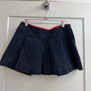 Juicy Couture Black Skirt with Red Accent